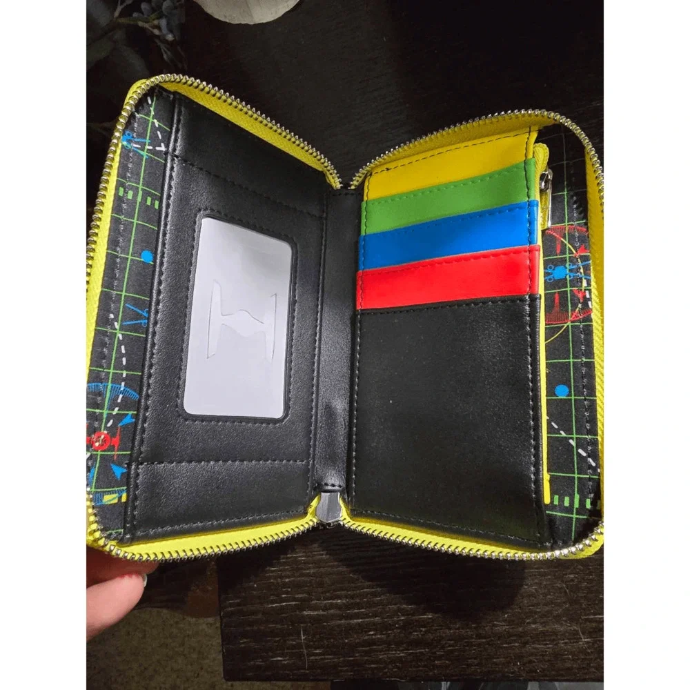 Loungefly NYCC Limited Edition Star Wars Vintage Arcade Lenticular Zip Wallet